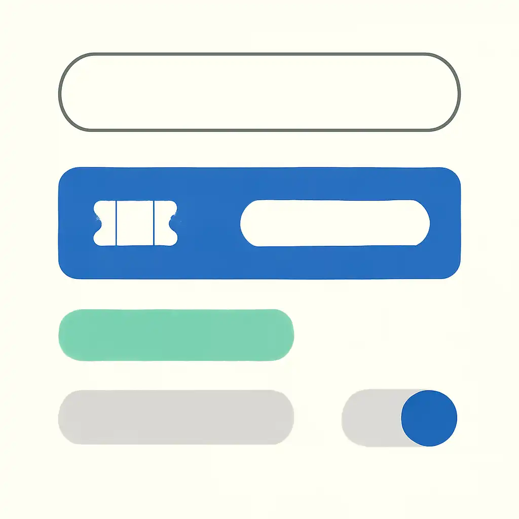 Close-up of button or form field for ticket series explained